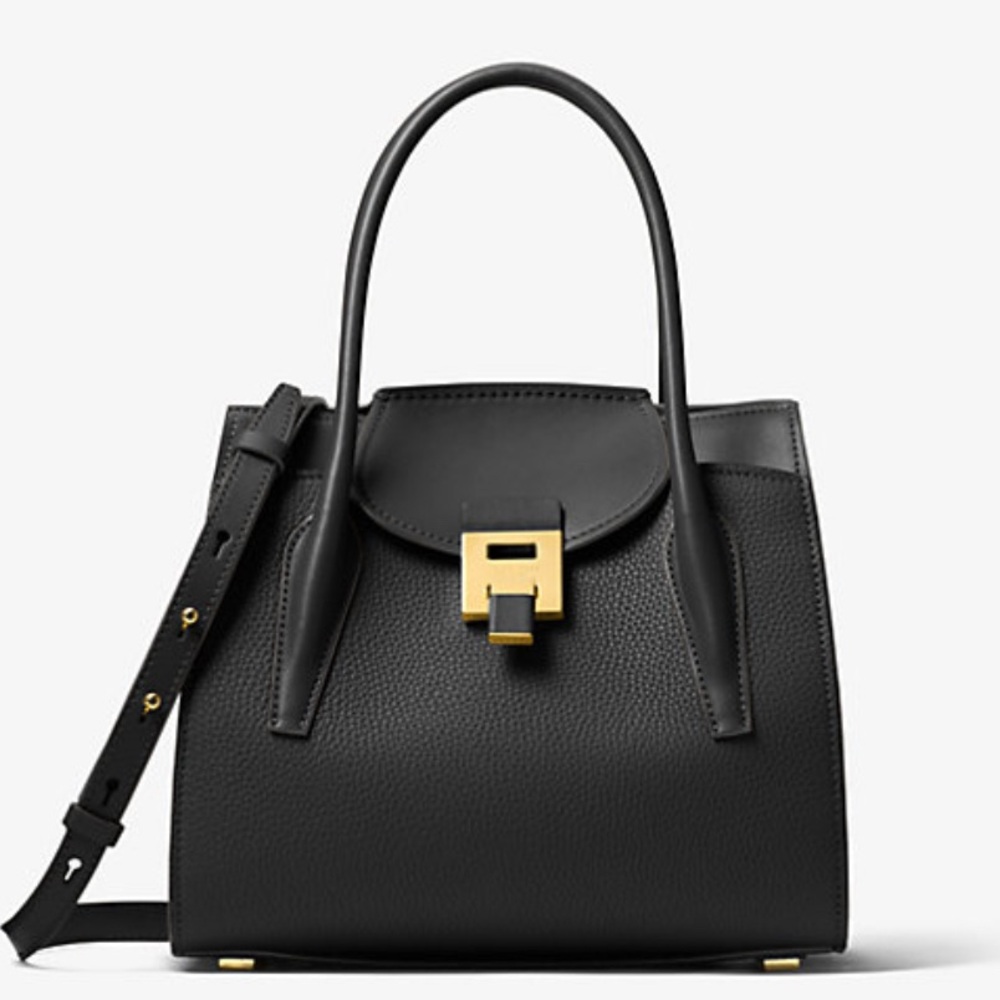 Michael Kors Collection Black Satchel